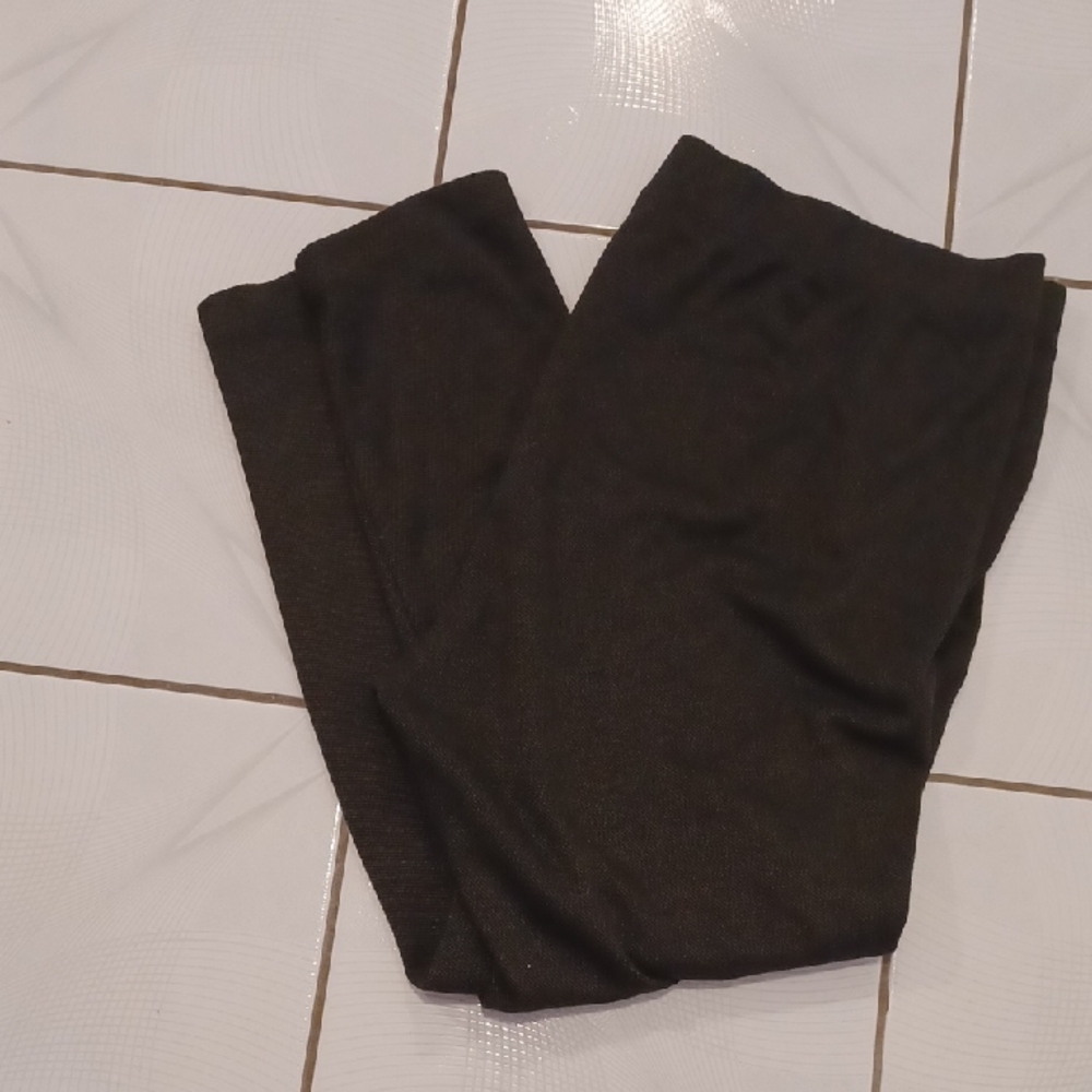 4/$60 Charcoal Black Pull-On Pants - Size 3X